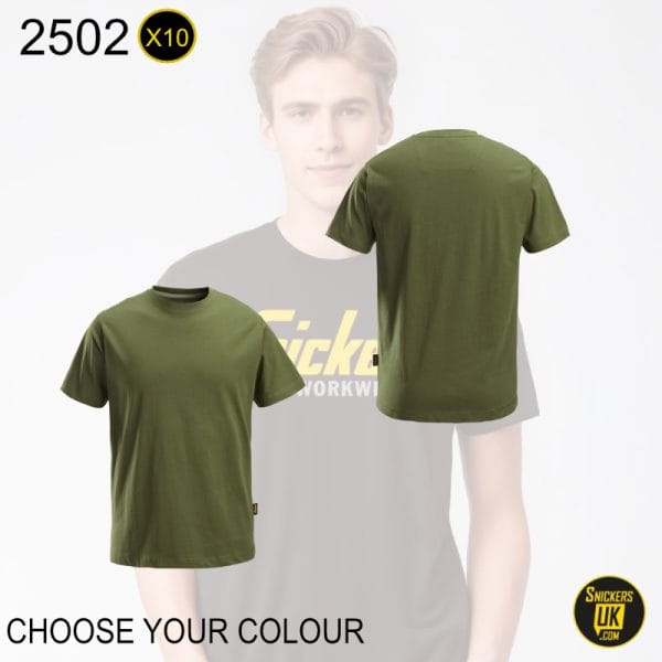 Snickers 2502 Classic T Shirt Pack