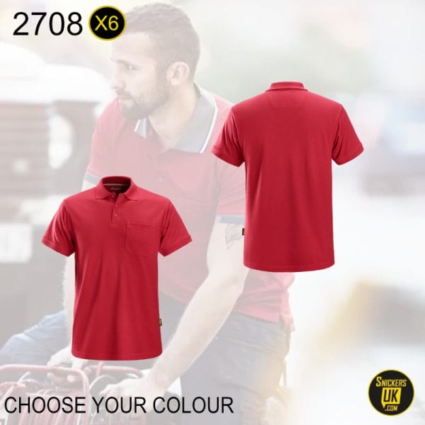 Snickers 2708 Classic Polo Shirt Pack