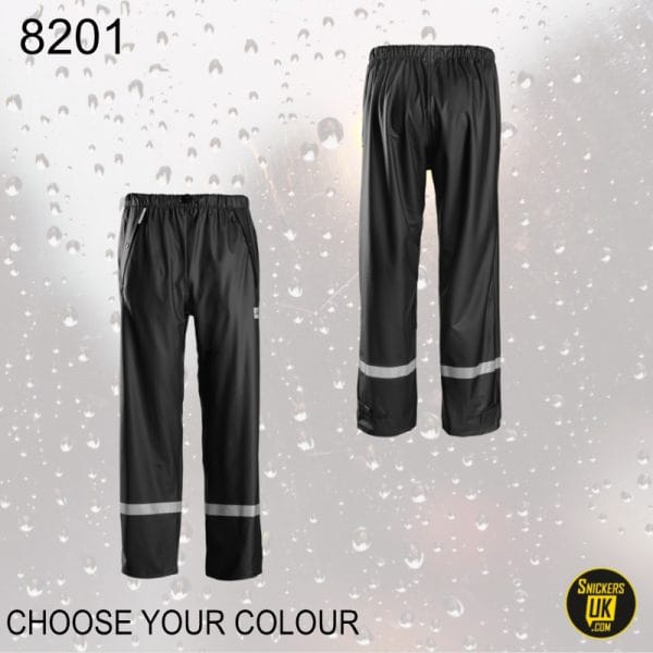 Snickers 8201 PU Rain Trousers