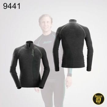 Snickers 9441 FlexiWork Seamless Wool Long Sleeve Shirt