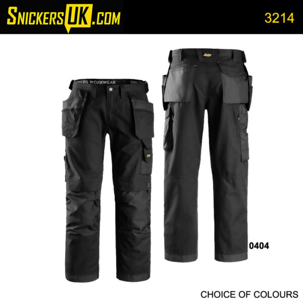 Snickers 3214 Canvas+ Holster Pocket Trousers