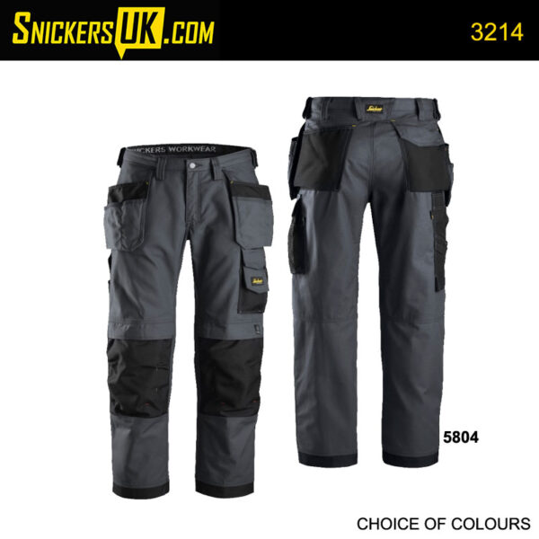 Snickers 3214 Canvas+ Holster Pocket Trousers