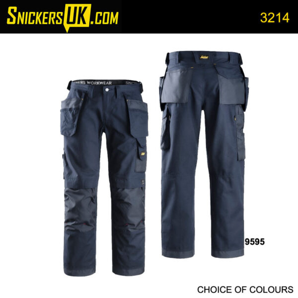 Snickers 3214 Canvas+ Holster Pocket Trousers