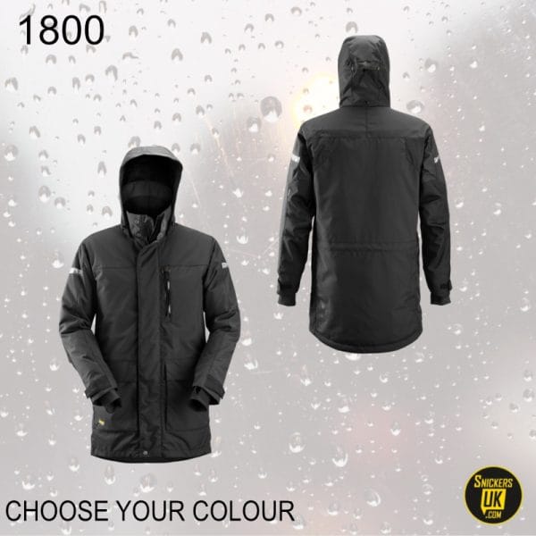 Snickers 1800 AllRoundWork Waterproof 37.5 Insulated Parka