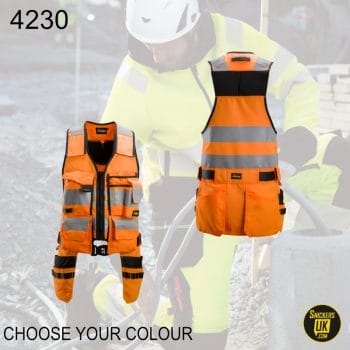 Snickers 4230 AllRoundWork High Vis Tool Vest