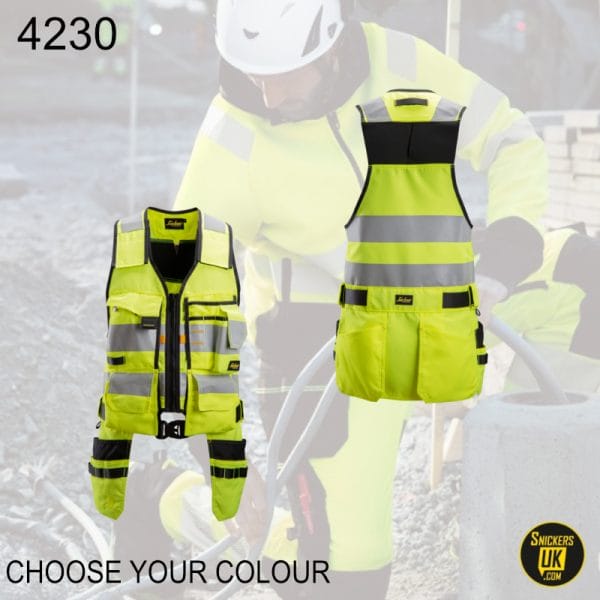 Snickers 4230 AllRoundWork High Vis Tool Vest