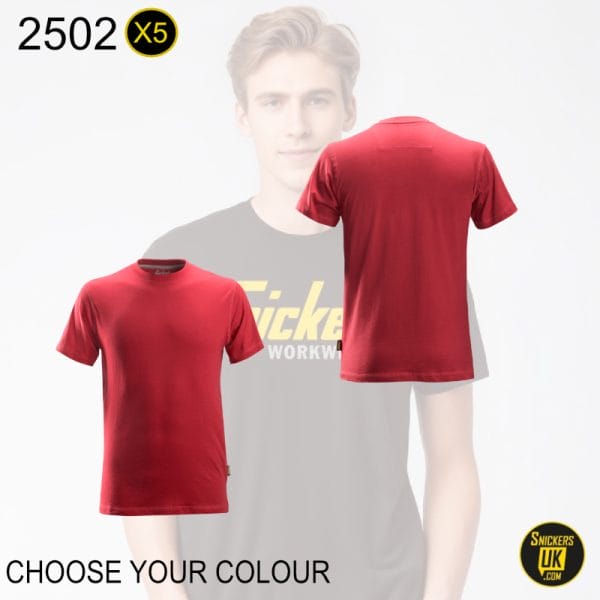 Snickers 2502 Classic T Shirt Pack