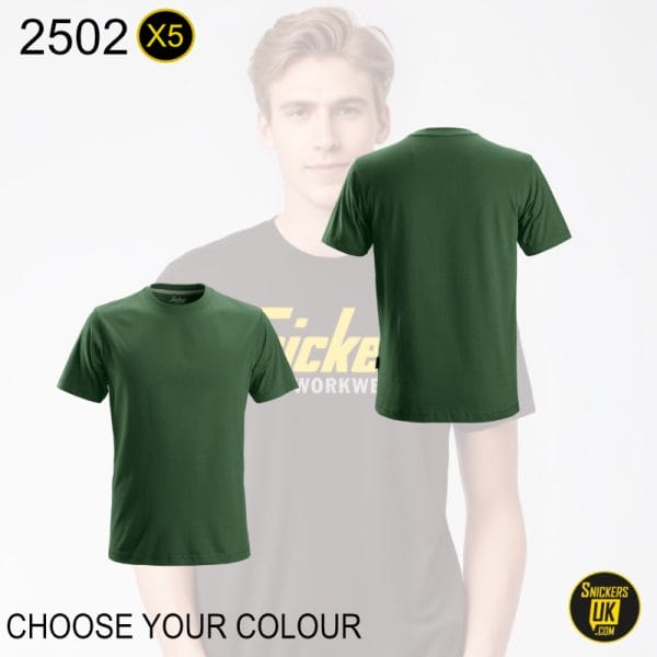 Snickers 2502 Classic T Shirt Pack