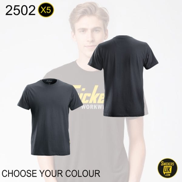 Snickers 2502 Classic T Shirt Pack