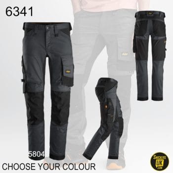 Snickers 6341 AllRoundWork Stretch Non Holster Pocket Trousers