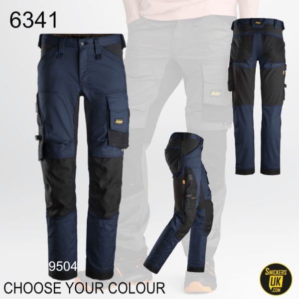 Snickers 6341 AllRoundWork Stretch Non Holster Pocket Trousers