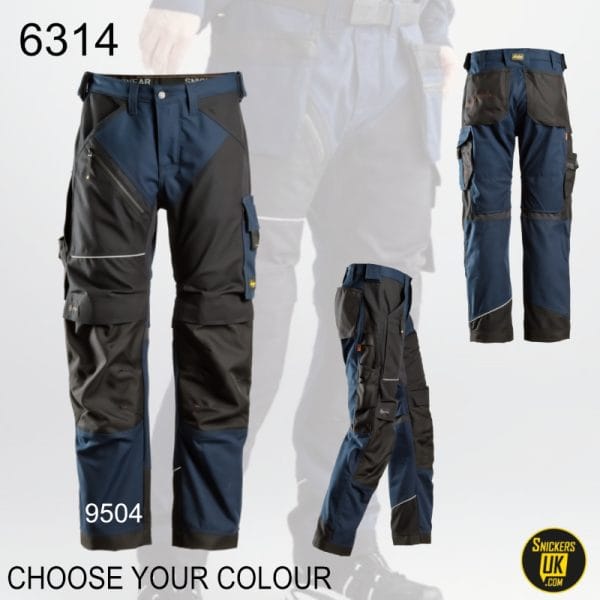 Snickers 6314 Ruffwork Canvas Non Holster Pocket Trousers