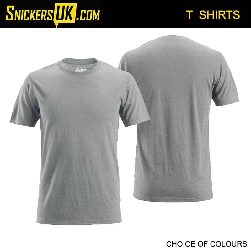 Snickers 2527 AllroundWork Wool T-Shirt | SnickersUK.com