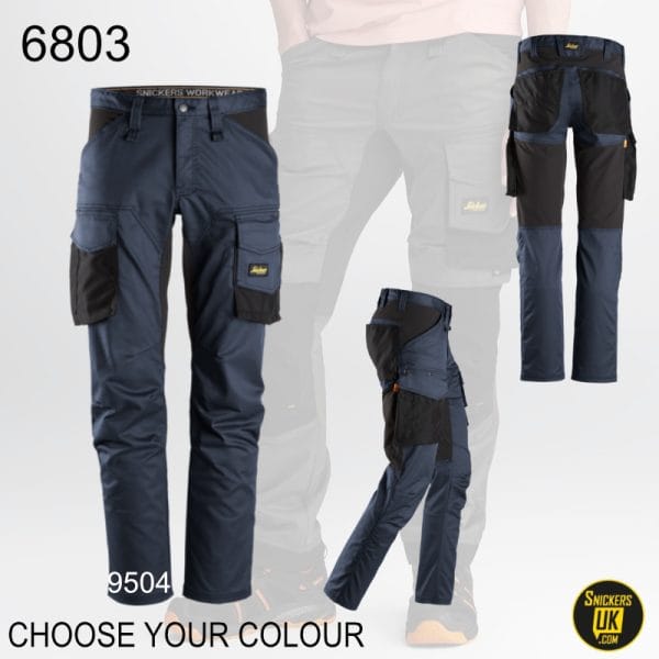 Snickers 6803 AllRoundWork Stretch Trousers