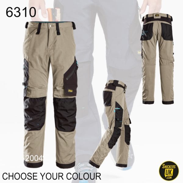 Snickers 6310 LiteWork 37.5 Non Holster Pocket Trousers