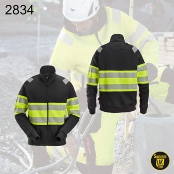 Snickers 2834 High-Vis Class 1 Full Zip Jacket