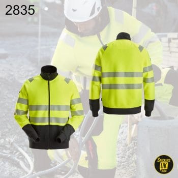 Snickers 2835 High-Vis Class 2 Full Zip Jacket