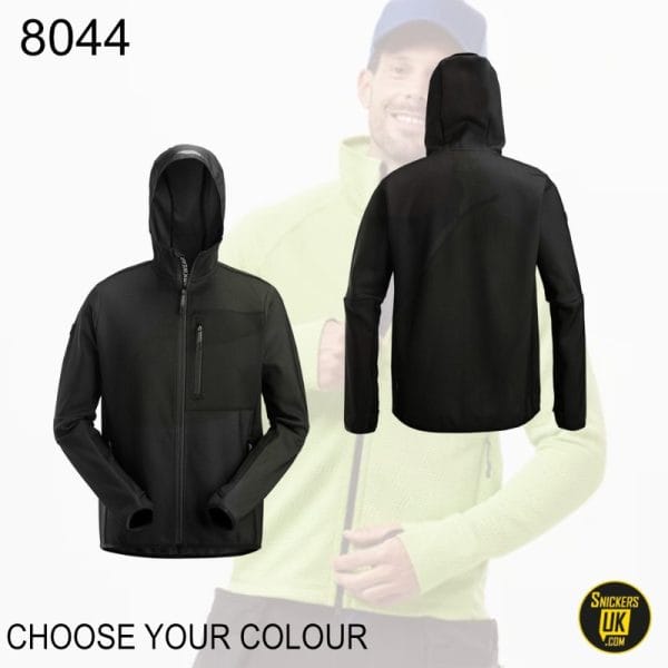 Snickers 8044 FlexiWork Zipped Mid Layer Hoodie