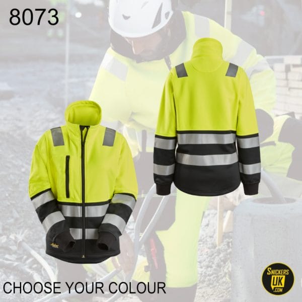 Snickers 8073 High Vis Class 2 Women's Jacket