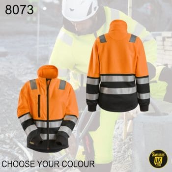 Snickers 8073 High Vis Class 2 Women's Jacket