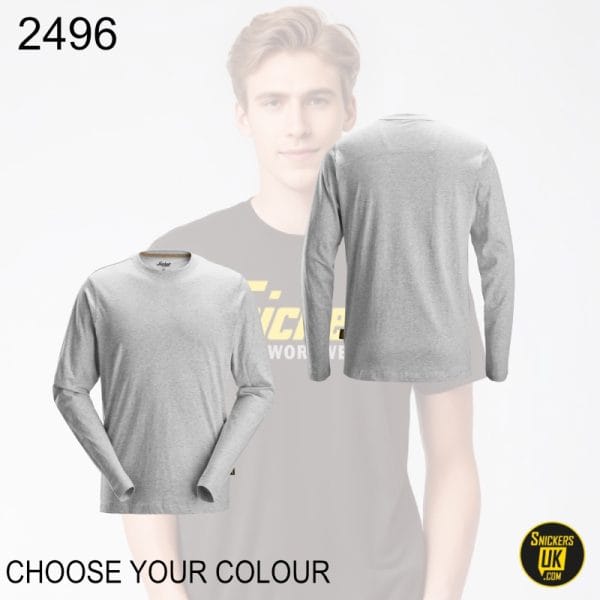 Snickers 2496 Long Sleeve T Shirt