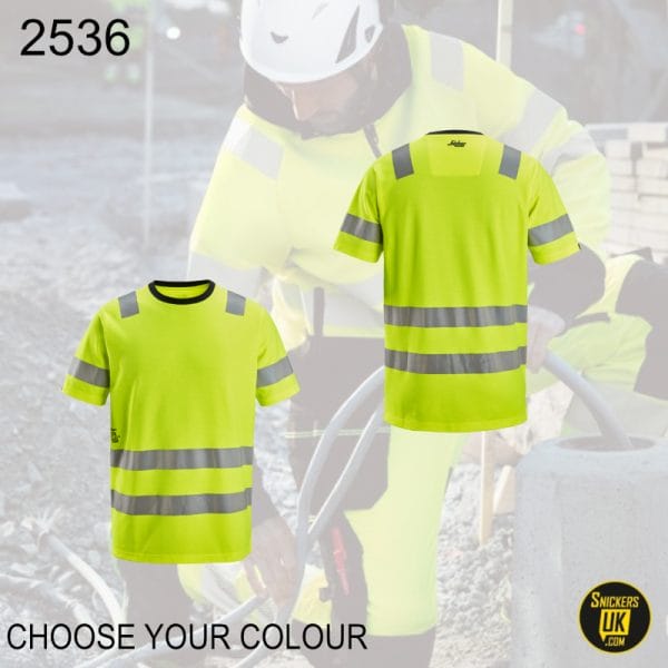 Snickers 2536 High Vis Class 2 T Shirt