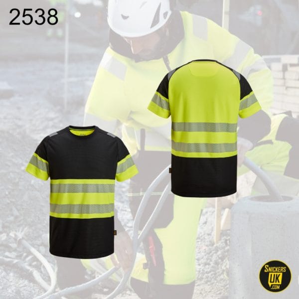 Snickers 2538 High Vis Class 1 T Shirt