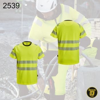 Snickers 2539 High Vis Class 2 T Shirt