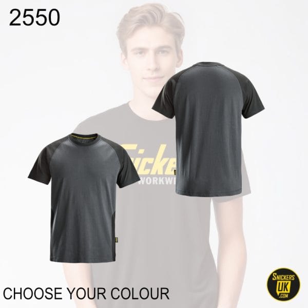 Snickers 2550 Two Coloured T Shirt