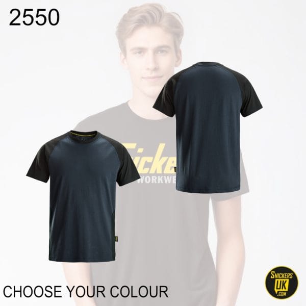 Snickers 2550 Two Coloured T Shirt