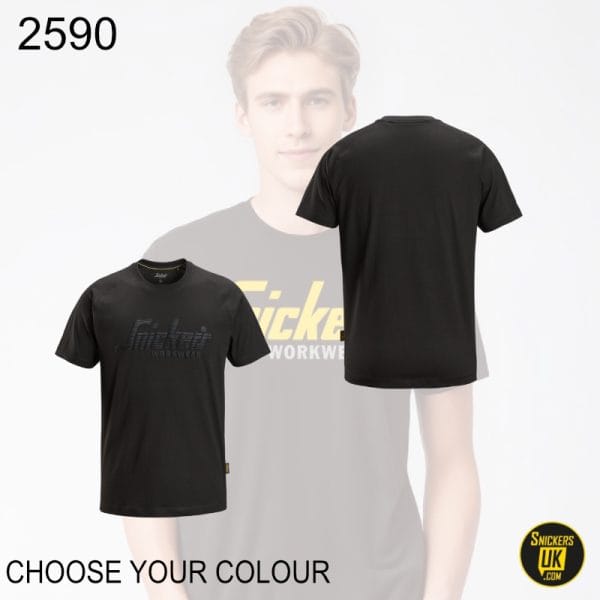 Snickers 2590 Logo T Shirt