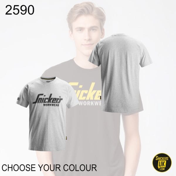 Snickers 2590 Logo T Shirt