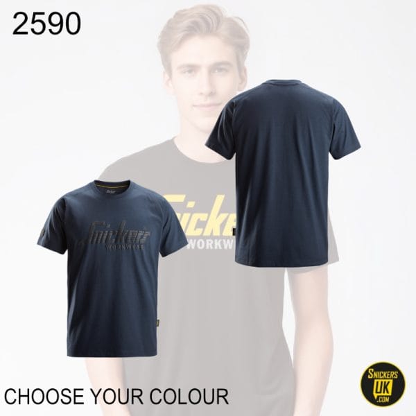 Snickers 2590 Logo T Shirt