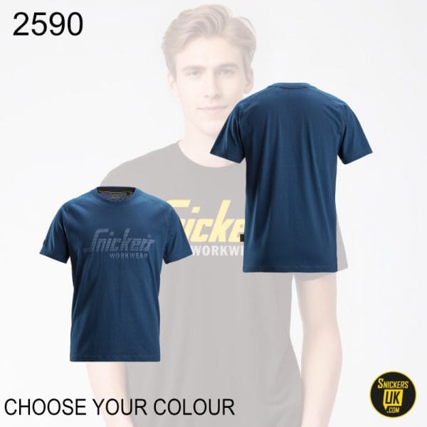 Snickers 2590 Logo T Shirt