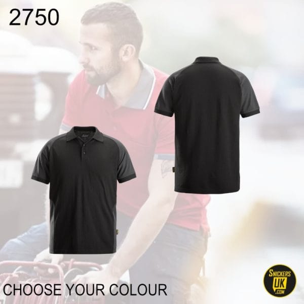 Snickers 2750 Two Coloured Polo Shirt