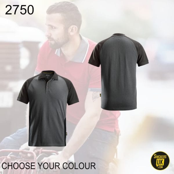 Snickers 2750 Two Coloured Polo Shirt