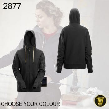 Snickers 2877 Women's Logo Full Zip Hoodie