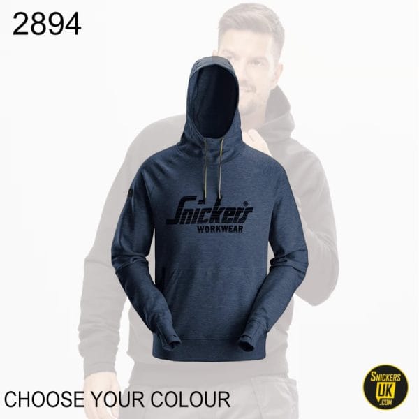 Snickers 2894 Logo Hoodie