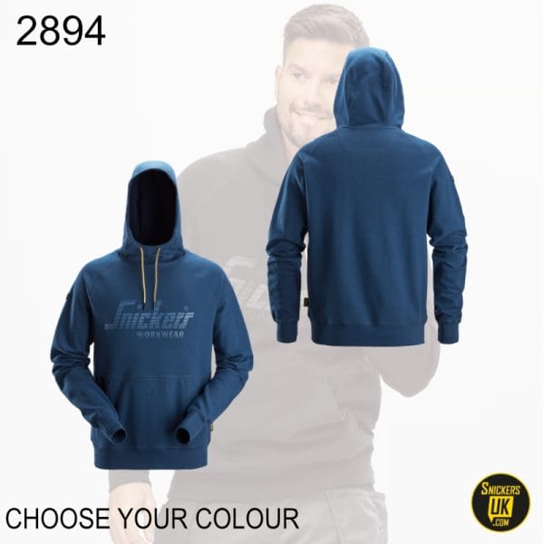 Snickers 2894 Logo Hoodie