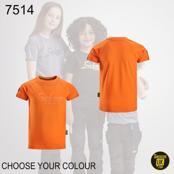 Snickers 7514 Junior Logo T Shirt