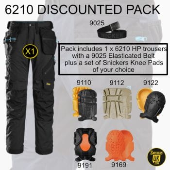 Snickers 6210 LiteWork 37.5 Holster Pocket Trousers Pack