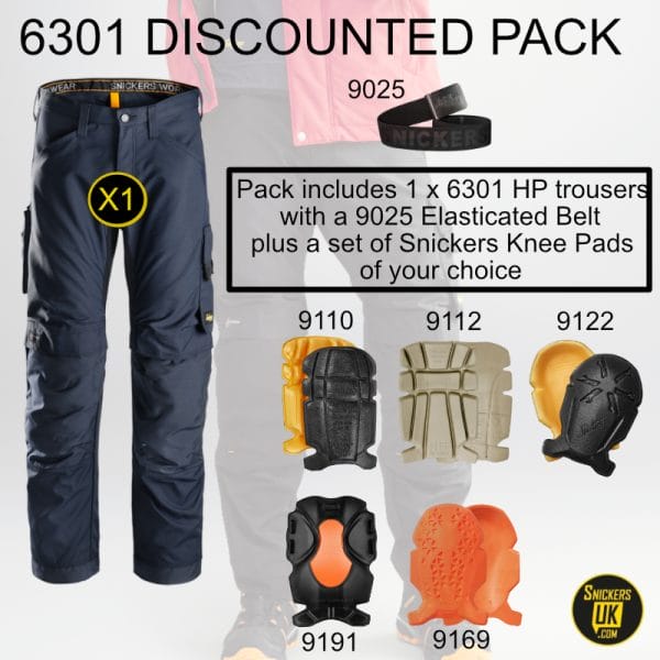 Snickers 6301 AllRoundWork Non Holster Pocket Trousers Pack