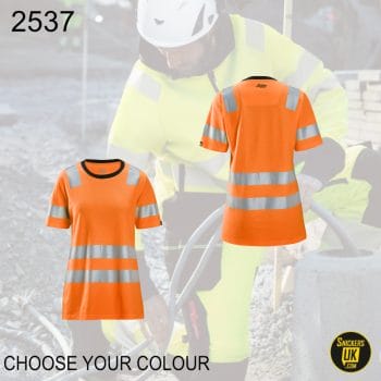 Snickers 2537 Women's High Vis T Shirt