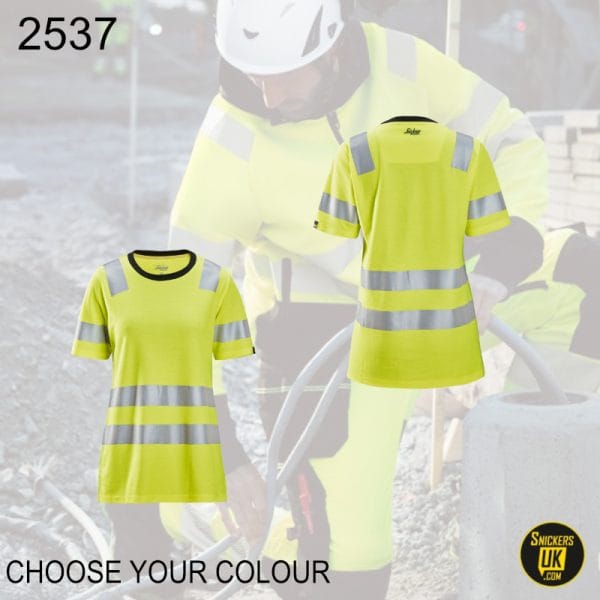 Snickers 2537 Women's High Vis T Shirt