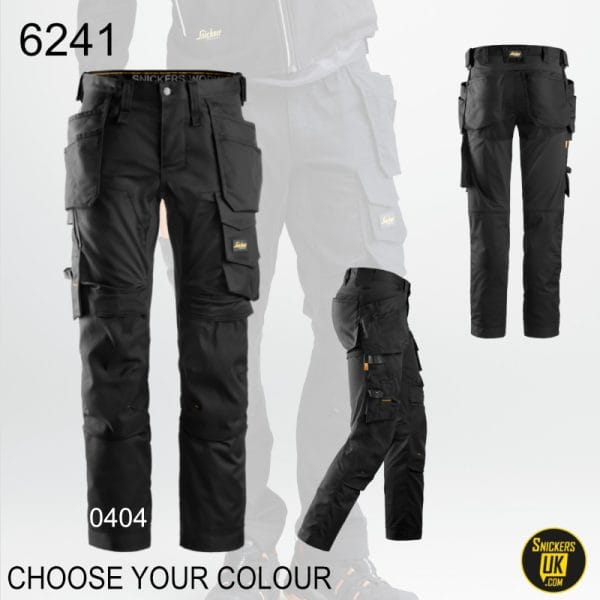 Snickers 6241 AllRoundWork Stretch Holster Pocket Trousers