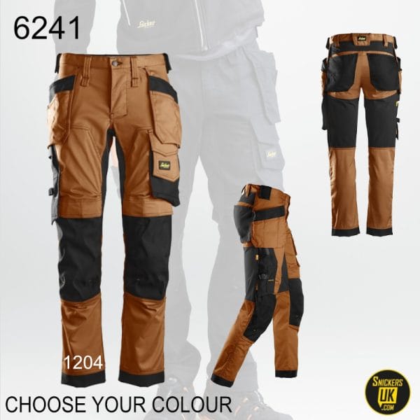 Snickers 6241 AllRoundWork Stretch Holster Pocket Trousers