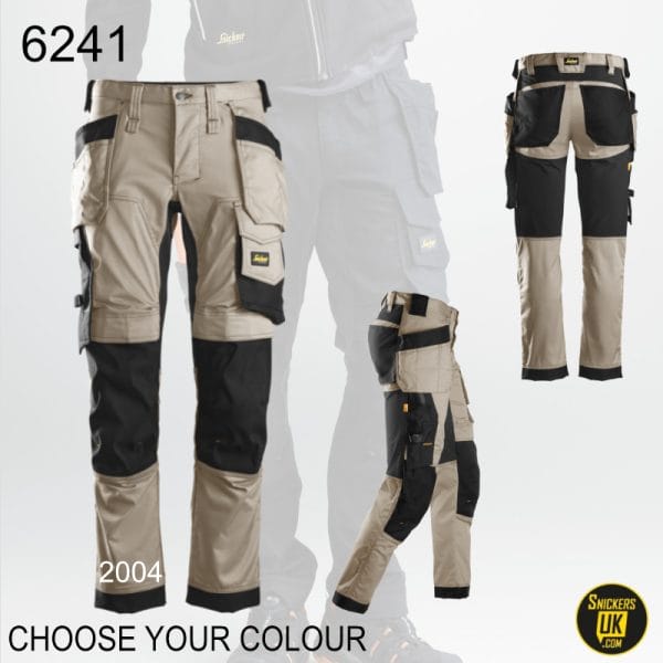 Snickers 6241 AllRoundWork Stretch Holster Pocket Trousers