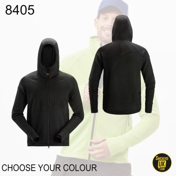 Snickers 8405 FlexiWork Mid Layer Full Zip Hoodie