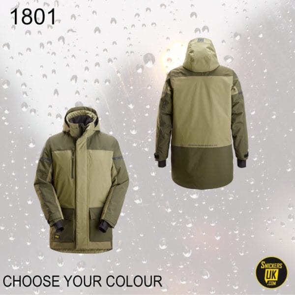 Snickers 1801 AllRoundWork Waterproof Insulated Parka