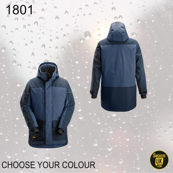 Snickers 1801 AllRoundWork Waterproof Insulated Parka